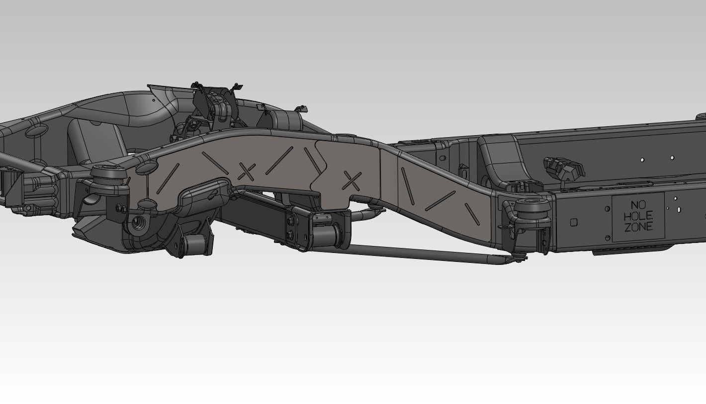 GMT800 Frame Overlay Plates - Front - WIY