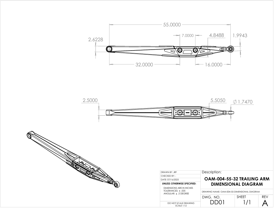 WIY Trailing Arm Kit